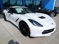 2014 Arctic White Chevrolet Corvette Stingray Coupe Z51  photo #1