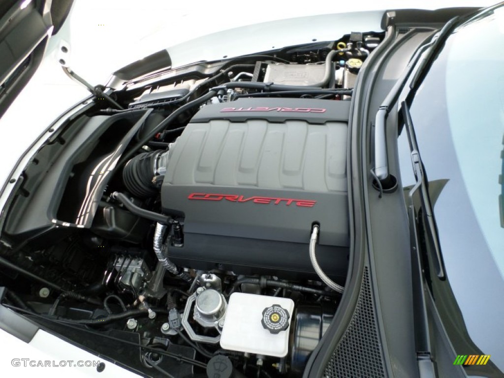 2014 Corvette Stingray Coupe Z51 - Arctic White / Jet Black photo #22