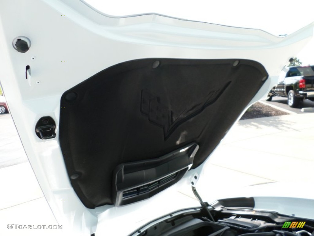 2014 Corvette Stingray Coupe Z51 - Arctic White / Jet Black photo #23