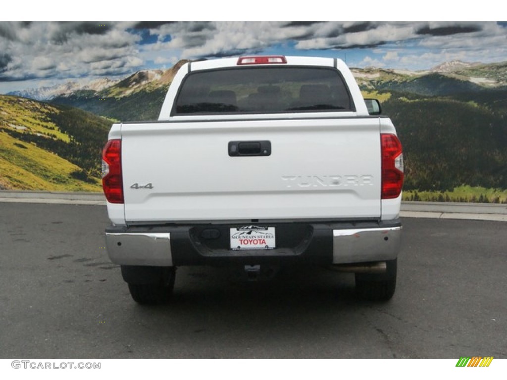 2014 Tundra Limited Crewmax 4x4 - Super White / Graphite photo #4