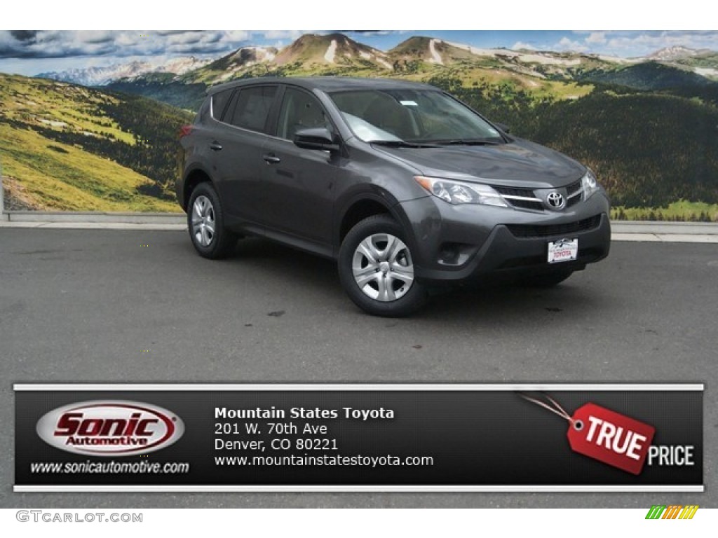 2014 RAV4 LE - Magnetic Gray Metallic / Ash photo #1