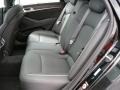 2015 Hyundai Genesis Black Interior Rear Seat Photo