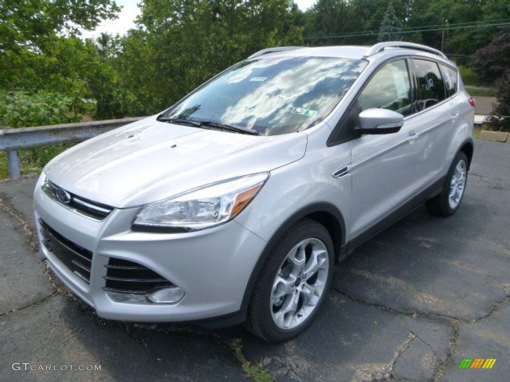 2014 Escape Titanium 2.0L EcoBoost 4WD - Ingot Silver / Medium Light Stone photo #5