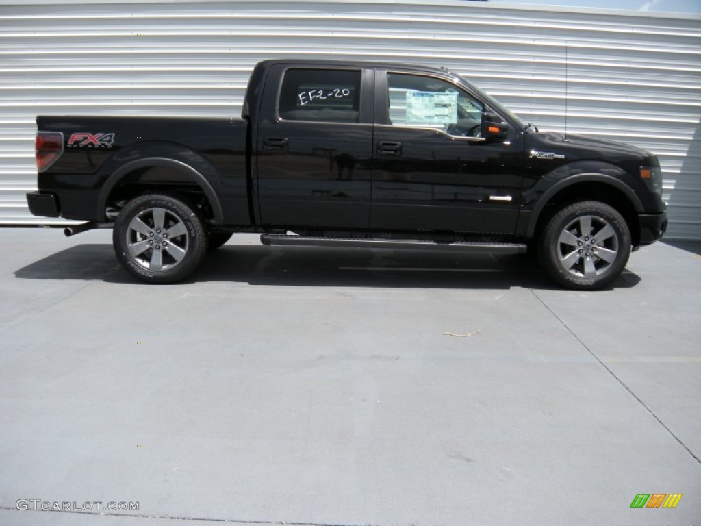 2014 F150 FX4 SuperCrew 4x4 - Tuxedo Black / Black photo #3