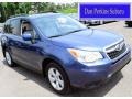 2014 Marine Blue Pearl Subaru Forester 2.5i Premium #95208146