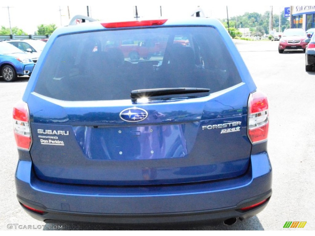 2014 Forester 2.5i Premium - Marine Blue Pearl / Platinum photo #7