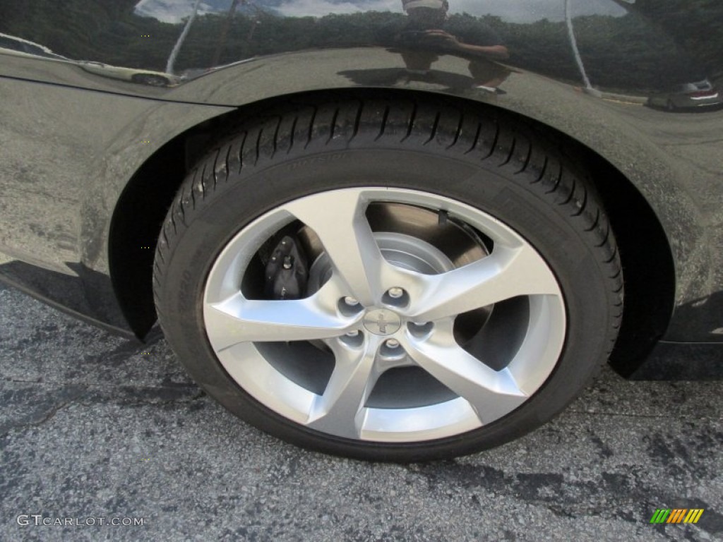 2015 Camaro SS/RS Coupe - Ashen Gray Metallic / Black photo #3