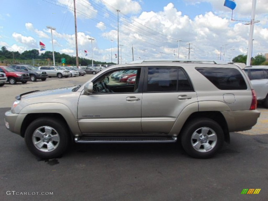 2004 4Runner Limited 4x4 - Dorado Gold Pearl / Taupe photo #6