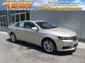 Champagne Silver Metallic 2015 Chevrolet Impala LT