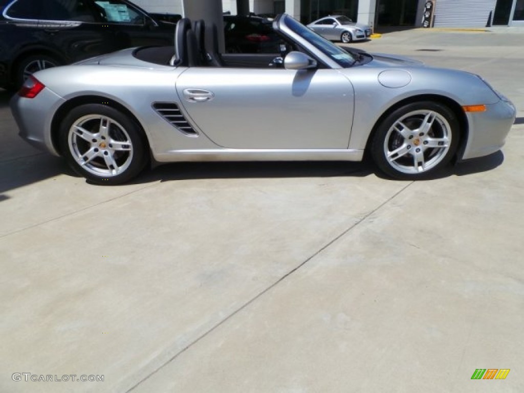 Arctic Silver Metallic 2007 Porsche Boxster Standard Boxster Model Exterior Photo #95221467