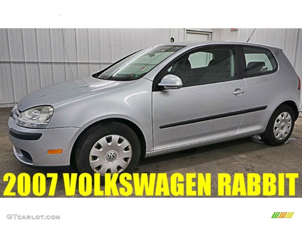Reflex Silver Metallic Volkswagen Rabbit