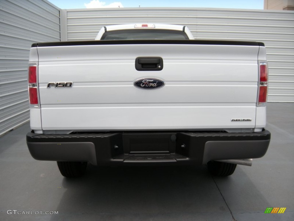 2014 F150 XL Regular Cab - Oxford White / Steel Grey photo #5