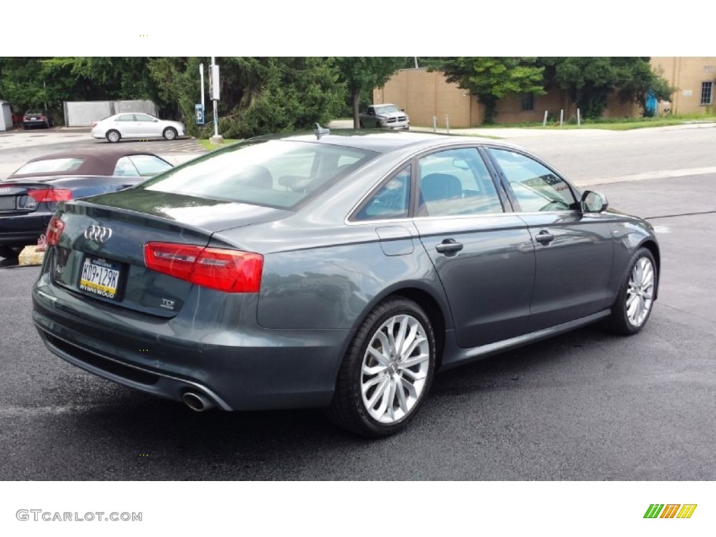 2014 A6 3.0 TDI quattro Sedan - Daytona Grey Pearl Effect / Black photo #4