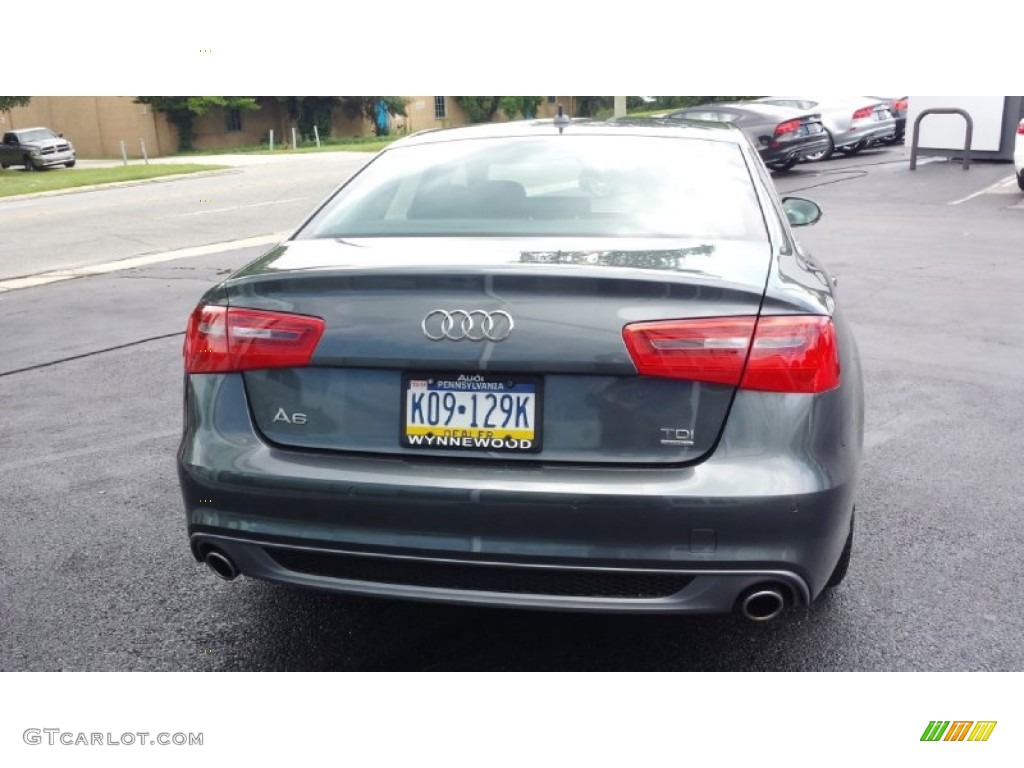 2014 A6 3.0 TDI quattro Sedan - Daytona Grey Pearl Effect / Black photo #5