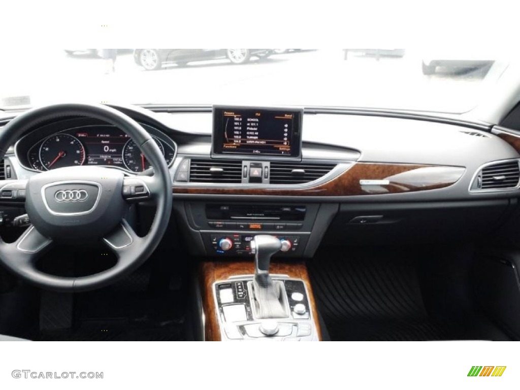 2014 A6 3.0 TDI quattro Sedan - Daytona Grey Pearl Effect / Black photo #8
