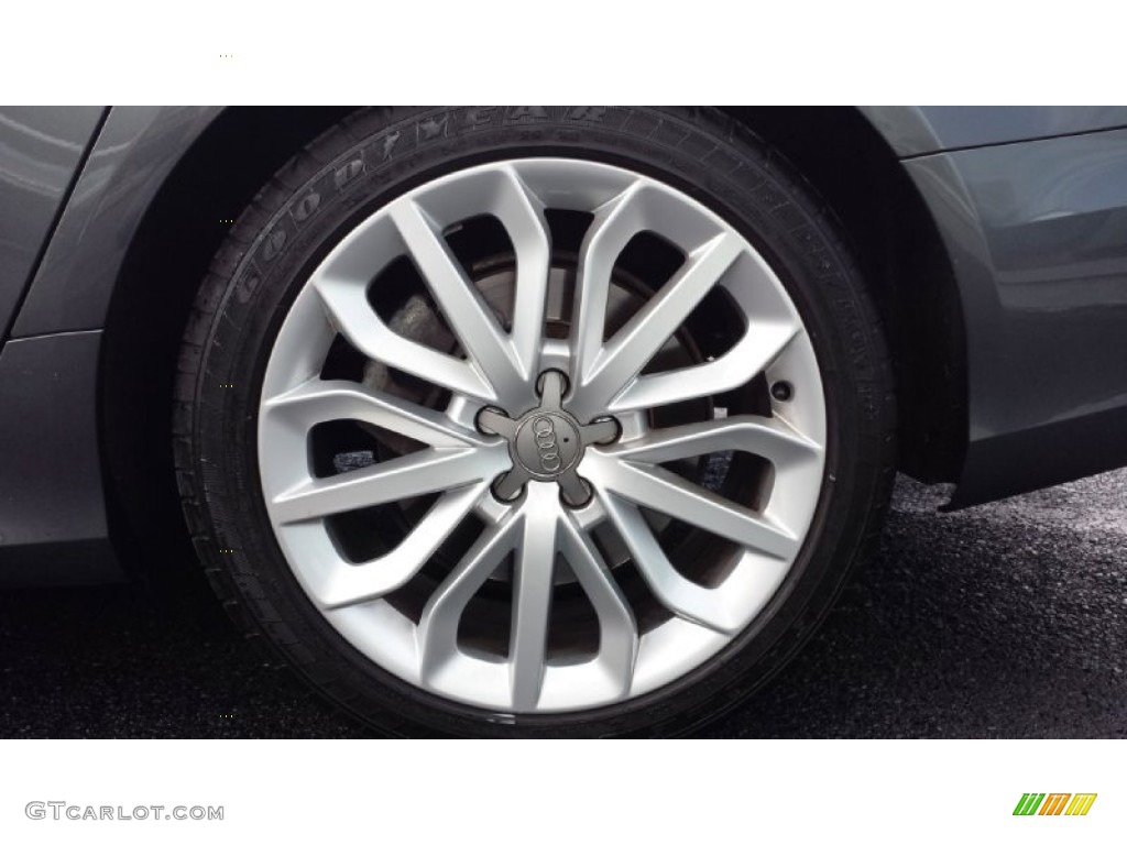 2014 A6 3.0 TDI quattro Sedan - Daytona Grey Pearl Effect / Black photo #12