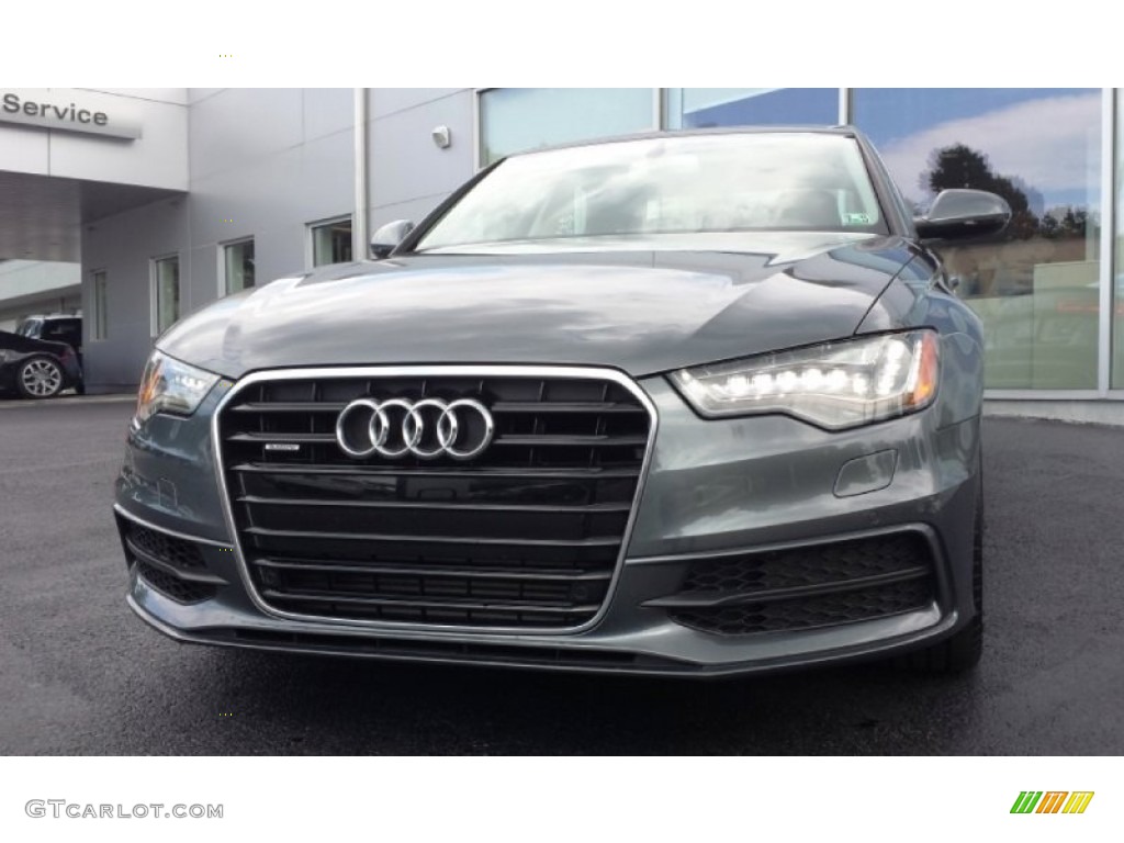 2014 A6 3.0 TDI quattro Sedan - Daytona Grey Pearl Effect / Black photo #15