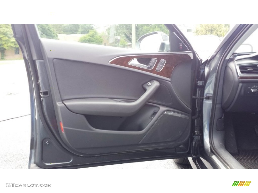 2014 A6 3.0 TDI quattro Sedan - Daytona Grey Pearl Effect / Black photo #17