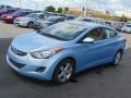 2011 Blue Sky Metallic Hyundai Elantra GLS  photo #3