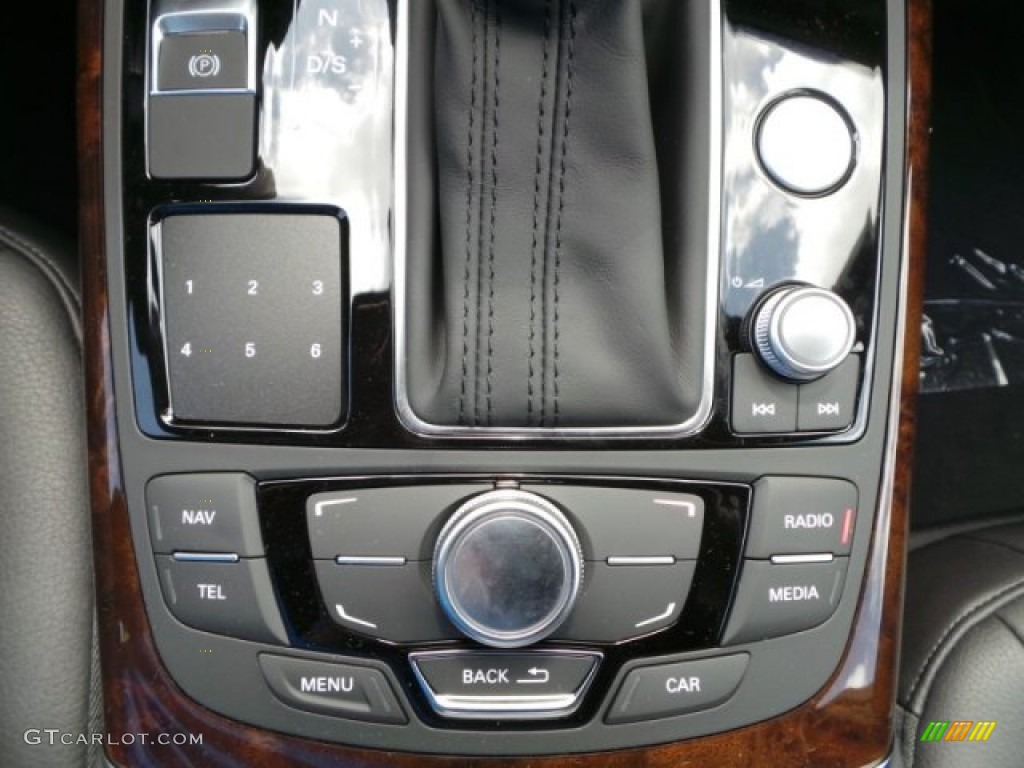 2014 A6 2.0T Sedan - Dakota Gray Metallic / Black photo #25