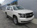 2015 White Diamond Tricoat Chevrolet Tahoe LT 4WD  photo #9