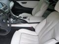 Ivory White Front Seat Photo for 2013 BMW 6 Series #95224981