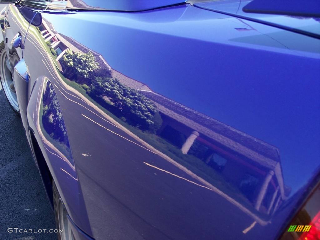 2002 Mustang GT Coupe - Sonic Blue Metallic / Medium Graphite photo #9