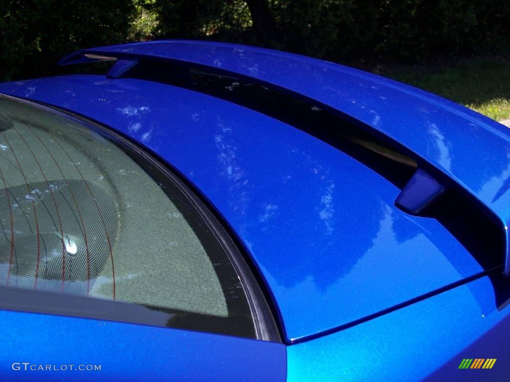2002 Mustang GT Coupe - Sonic Blue Metallic / Medium Graphite photo #10