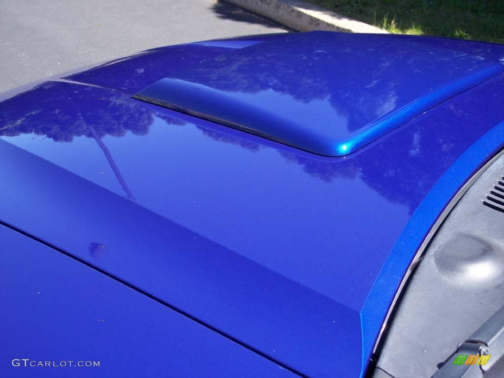 2002 Mustang GT Coupe - Sonic Blue Metallic / Medium Graphite photo #11
