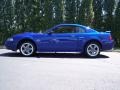 2002 Sonic Blue Metallic Ford Mustang GT Coupe  photo #12