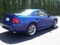 2002 Sonic Blue Metallic Ford Mustang GT Coupe  photo #13