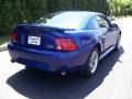 2002 Sonic Blue Metallic Ford Mustang GT Coupe  photo #14