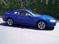 2002 Sonic Blue Metallic Ford Mustang GT Coupe  photo #21