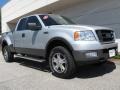 2005 Silver Metallic Ford F150 FX4 SuperCab 4x4  photo #1