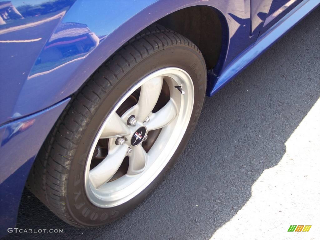 2002 Mustang GT Coupe - Sonic Blue Metallic / Medium Graphite photo #27