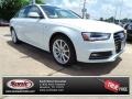 2014 Glacier White Metallic Audi A4 2.0T Sedan  photo #1