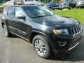 2014 Brilliant Black Crystal Pearl Jeep Grand Cherokee Limited 4x4  photo #7
