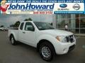 Glacier White - Frontier SV King Cab 4x4 Photo No. 1