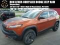 Mango Tango Pearl Coat - Cherokee Trailhawk 4x4 Photo No. 1