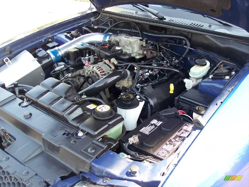 2002 Mustang GT Coupe - Sonic Blue Metallic / Medium Graphite photo #52