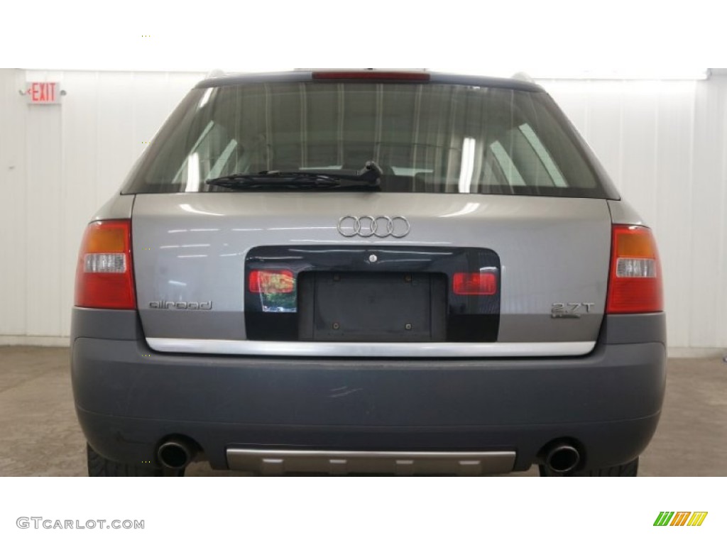 2005 Allroad 2.7T quattro - Atlas Gray Metallic / Platinum/Sabre Black photo #22