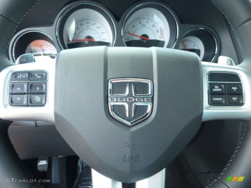 2014 Challenger R/T Classic - Header Orange / Dark Slate Gray photo #17