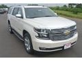 2015 White Diamond Tricoat Chevrolet Suburban LTZ 4WD  photo #1