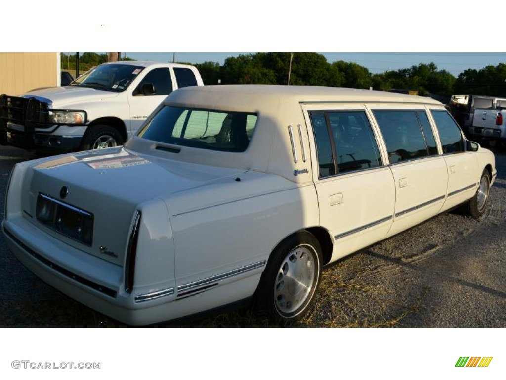 1998 DeVille Funeral Family Car - White / Gray photo #3