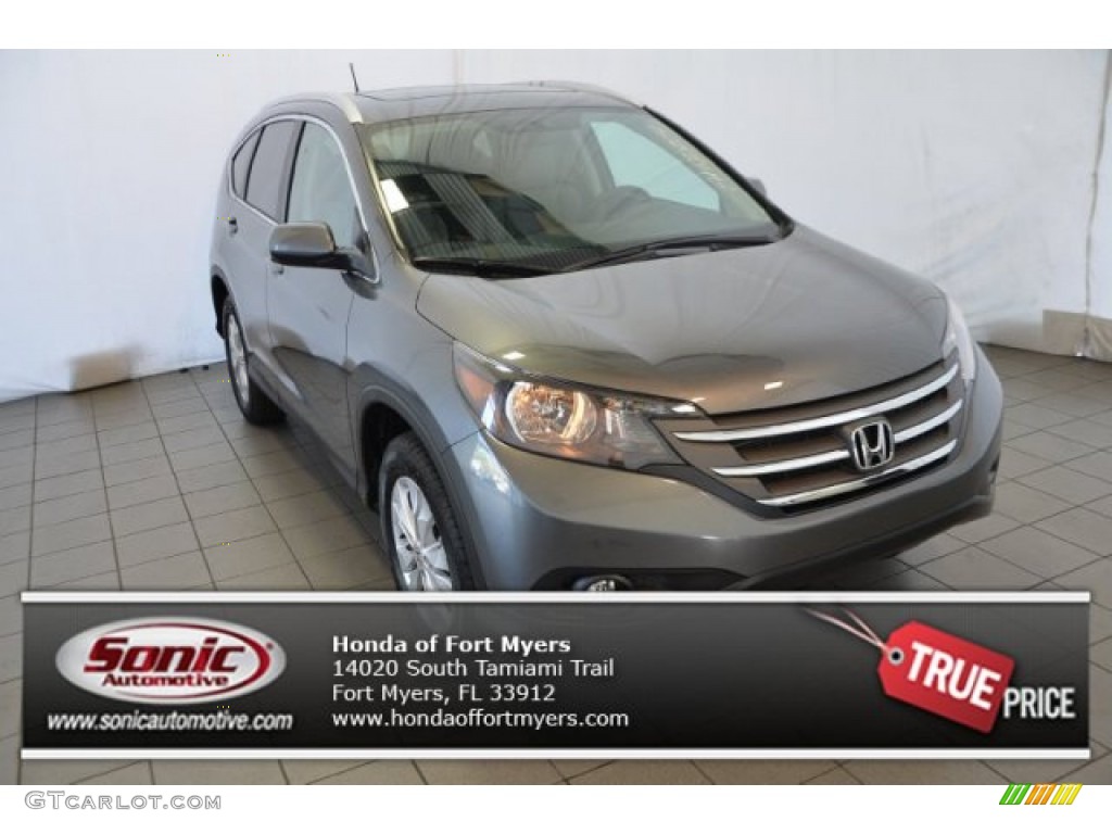 2014 CR-V EX-L - Polished Metal Metallic / Gray photo #1