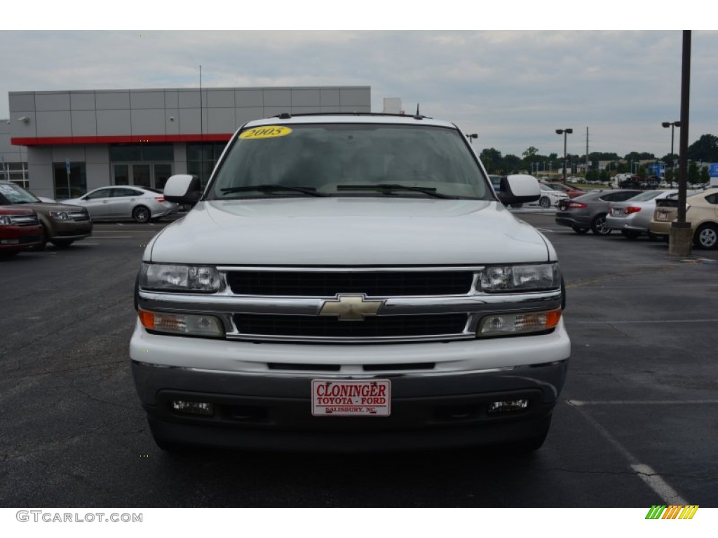 2005 Tahoe LT 4x4 - Summit White / Tan/Neutral photo #7