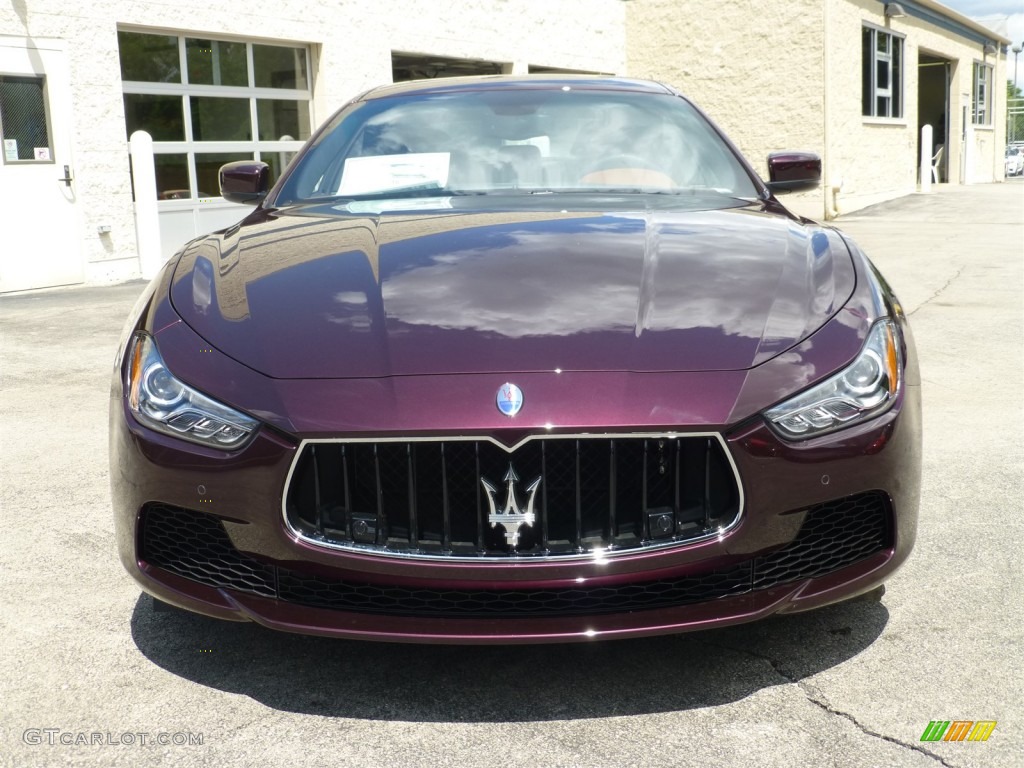 2014 Ghibli S Q4 - Rosso Folgore (Dark Red) / Cuoio photo #2