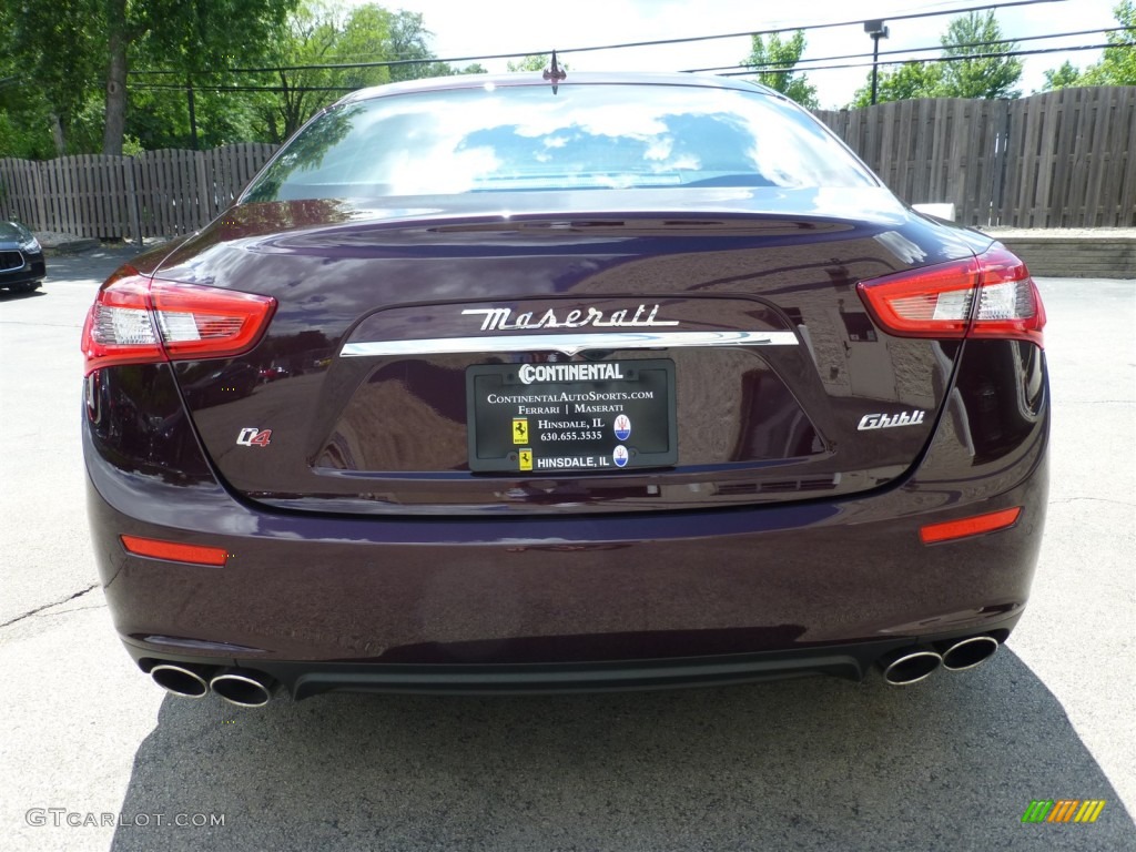 2014 Ghibli S Q4 - Rosso Folgore (Dark Red) / Cuoio photo #5
