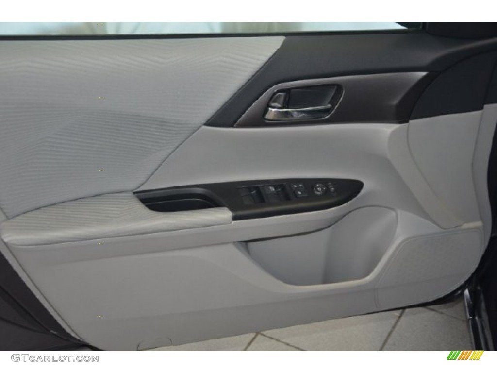 2014 Accord LX Sedan - Modern Steel Metallic / Gray photo #8