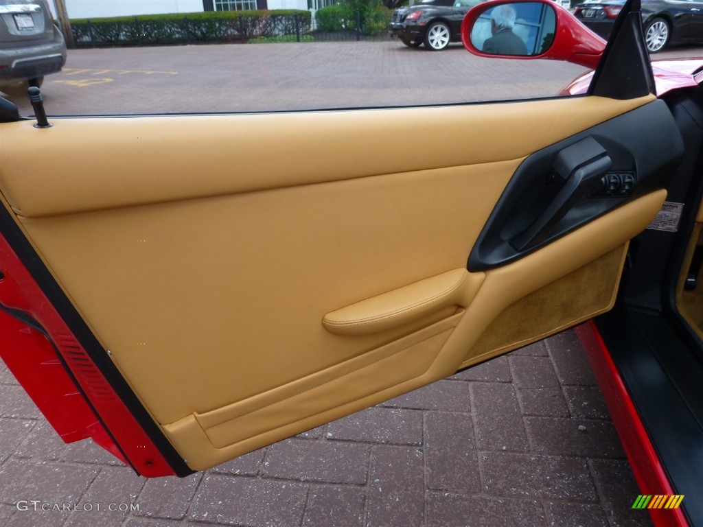 1995 Ferrari F355 Berlinetta Tan Door Panel Photo #95236995